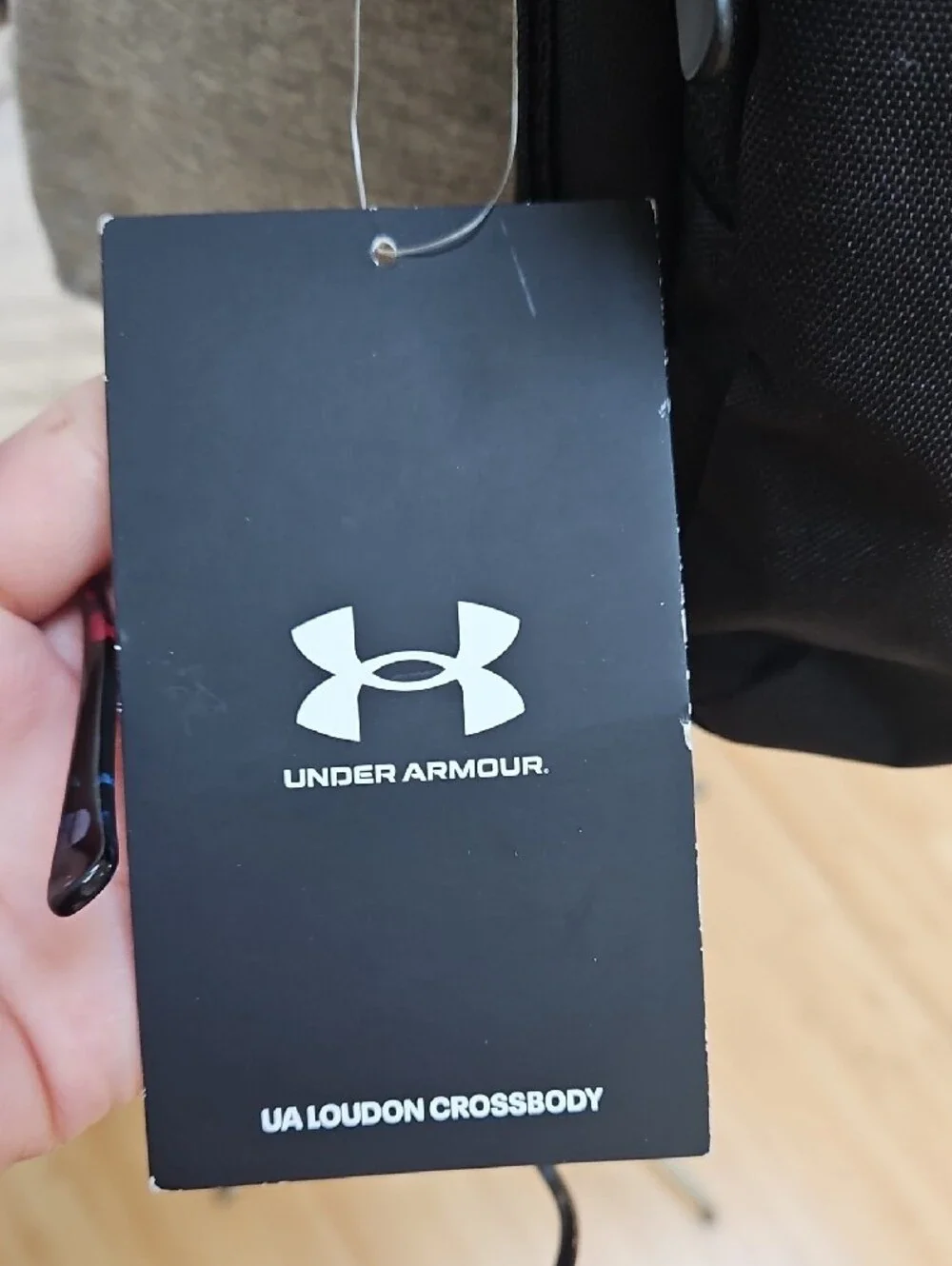 Under Armour Black Compact Crossbody Messenger Bag
